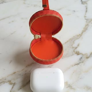 Earbuds monogram pattern Case