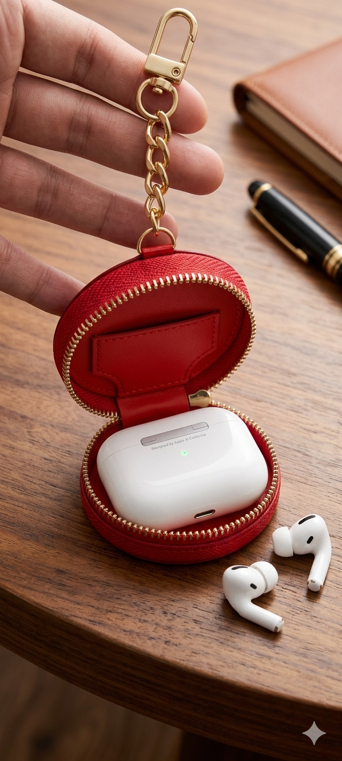 Zada Leather Airpods Case