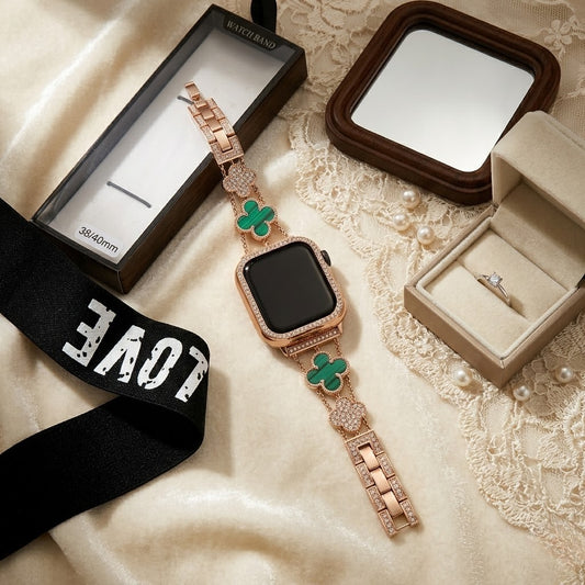 Green cleef apple watch bands