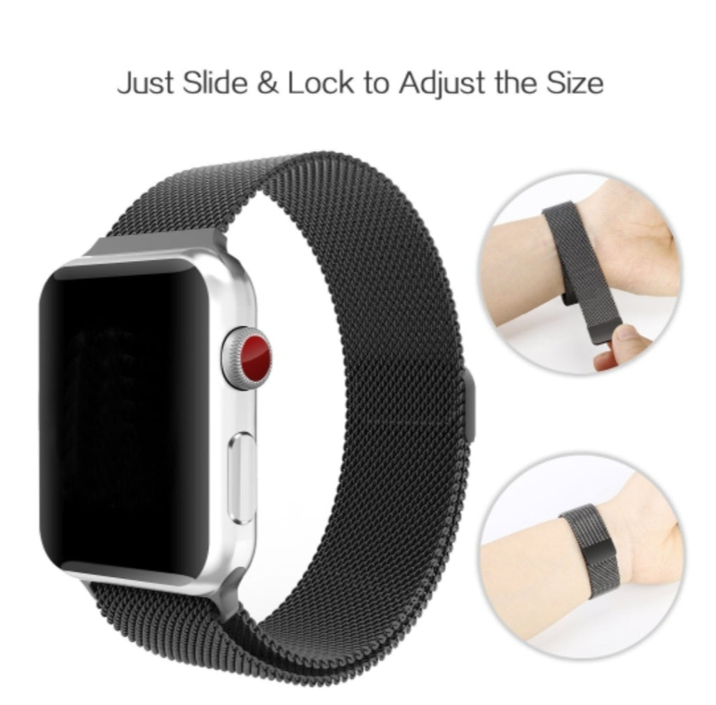 Mesh Loop Magnetic Clasp Space Gray
