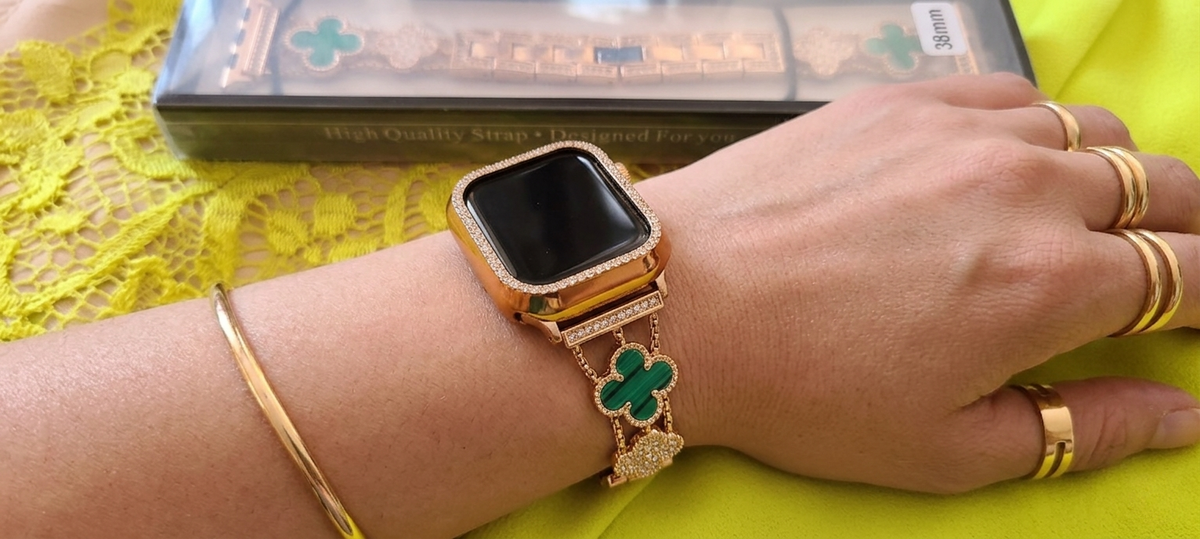 Green cleef apple watch bands